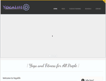Tablet Screenshot of normanyoga.com